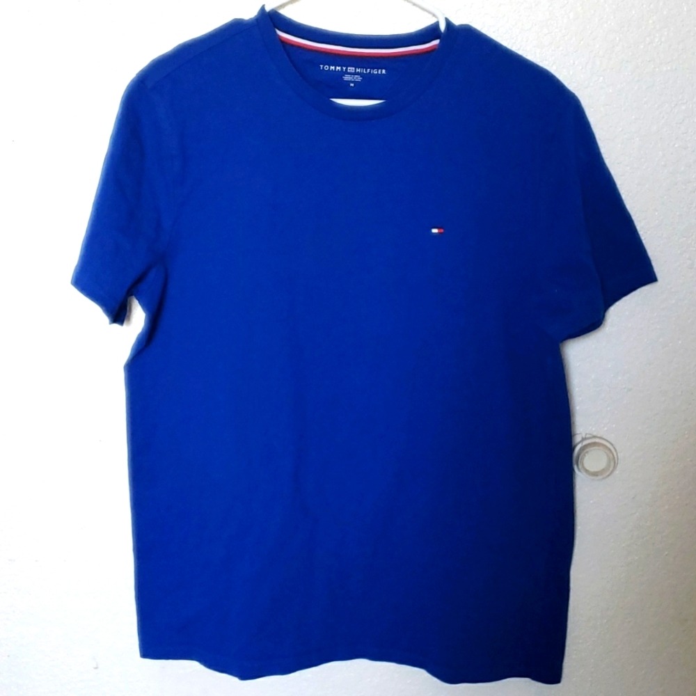Tommy navy blue shirt size M
